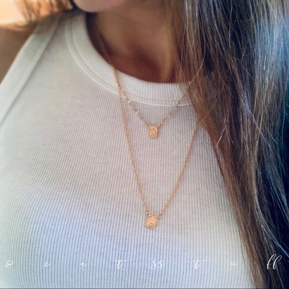 Long Petite Scapular Necklace - Picture 8 of 11